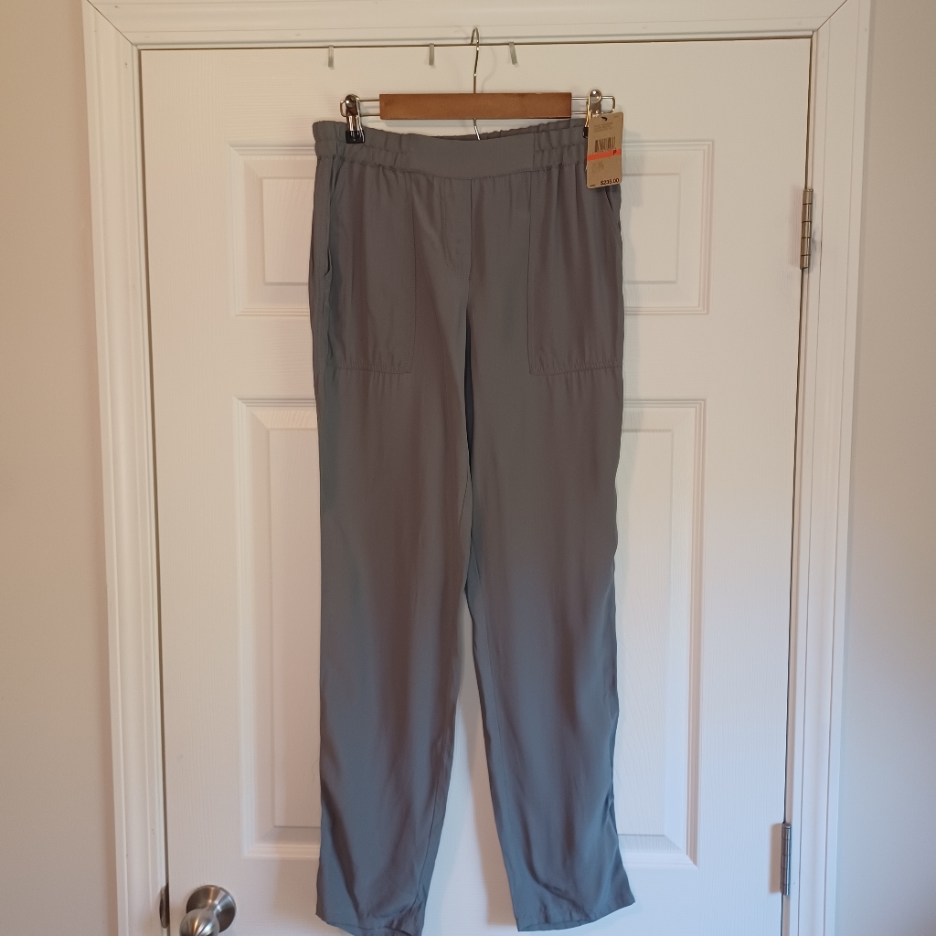 Brand New With Tags Dkny Pure Grey Viscose Pants